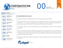 Tablet Screenshot of corporativorm.com